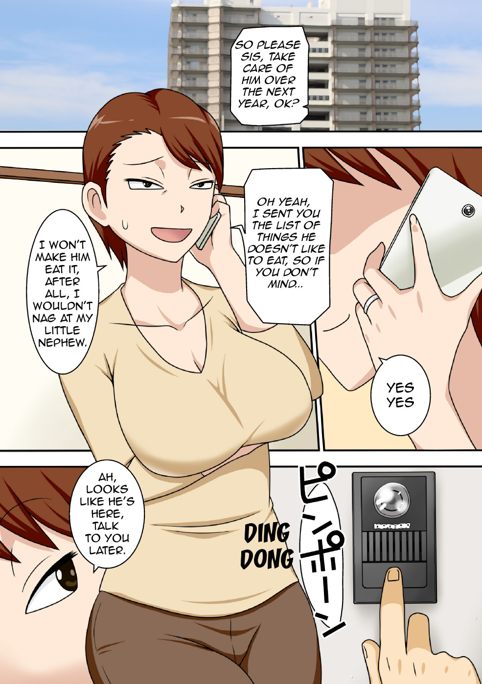 Hentai Manga Comic-Antisocial Nephew Wants To Do His Aunt-Read-2